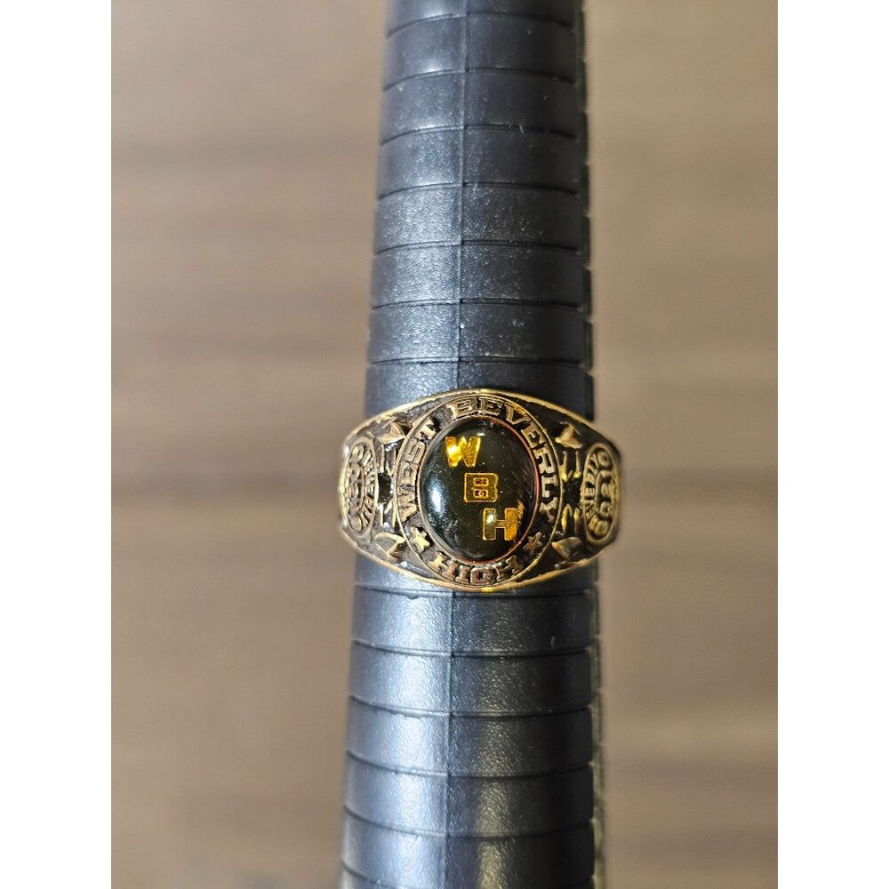 Beverly Hills 90210 West Beverly High Class Ring WBH Official Memorabilia RARE